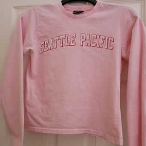 Seattle Pacific Long-sleeved Tee! LIKE NEW!